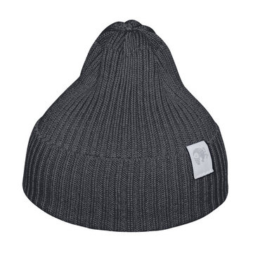 Шапка вязаная (графит)