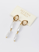 91003282 Серьги Selena Pearls