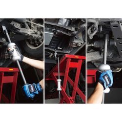 KING TONY (9CH01) Обратный рихтовочный молоток, комплект принадлежностей, 11 предметов