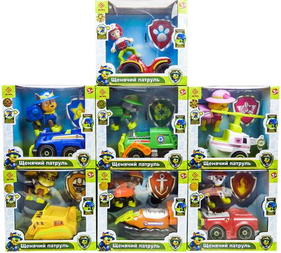 Щ/П Набор герои с машинками сезон "Джунгли"