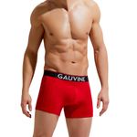 Мужские трусы боксеры красные GAUVINE 3011