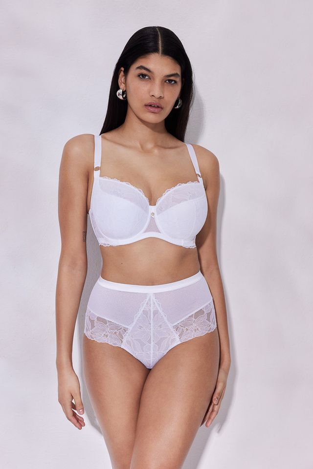 Классические слипы белого цвета Glow