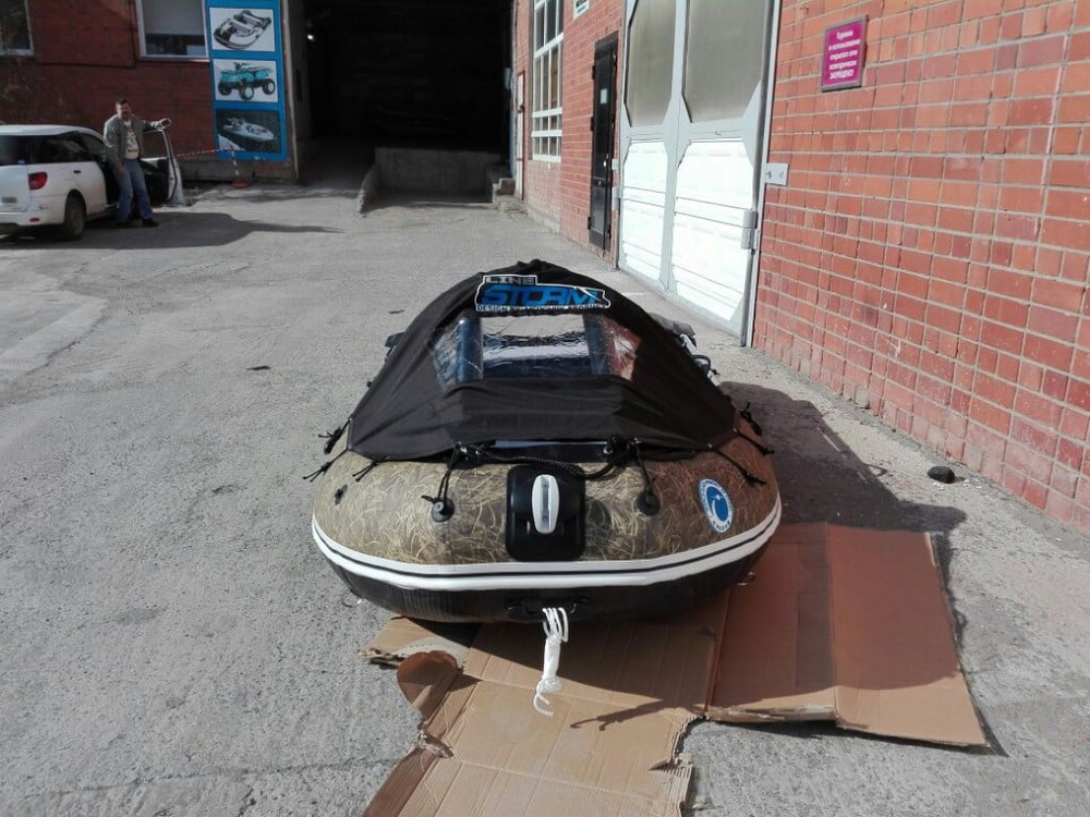 Лодка ПВХ STORMLINE Adventure Extra 340 (камуфляж) (2024)