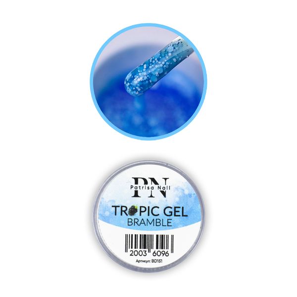 Patrisa Nail, Гель для дизайна Tropic Gel Bramble, 5 гр.