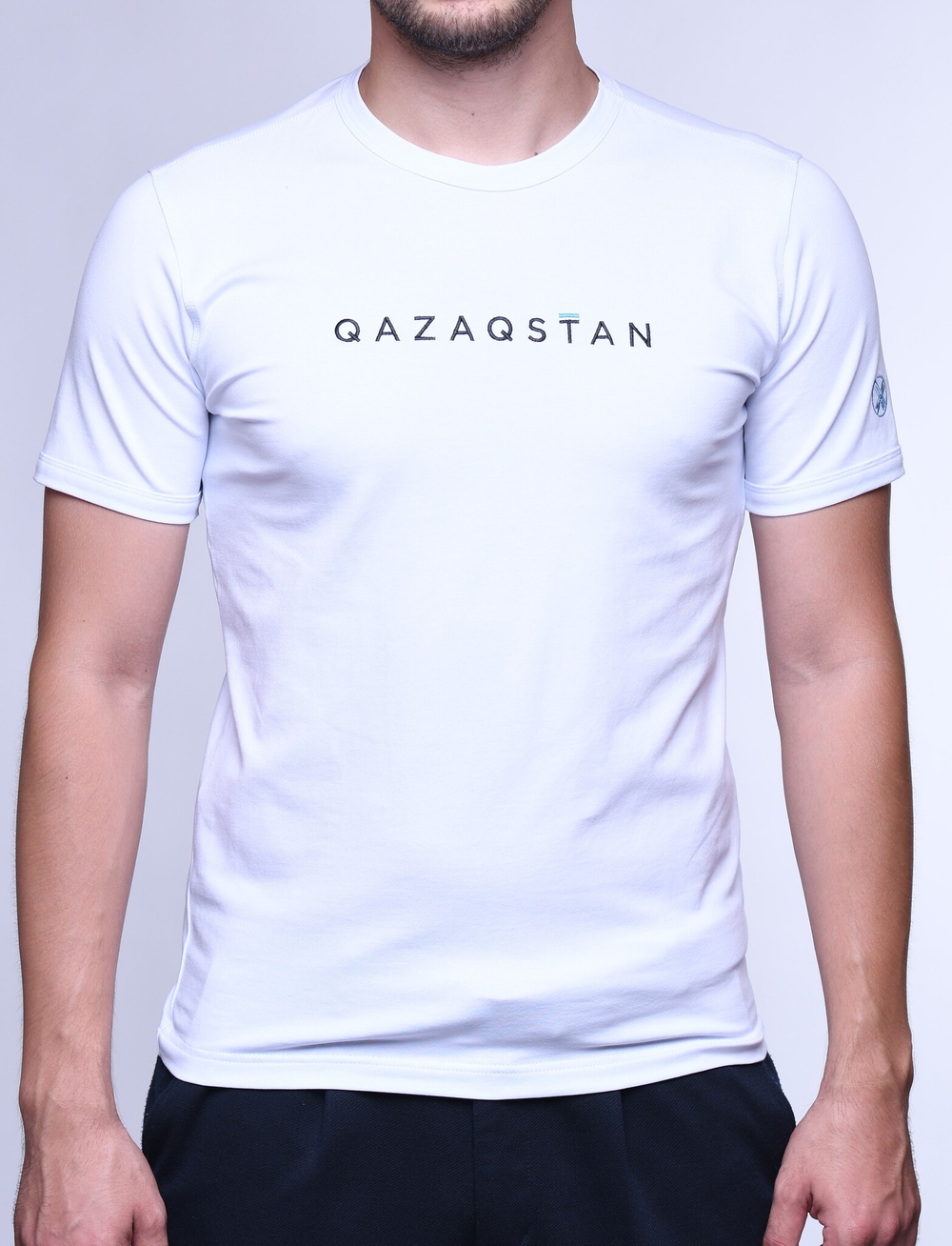 Футболка QAZAQSTAN WHITE/ BLACK