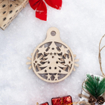 Деревянный конструктор Елочная игрушка - антистресс (DROVO)