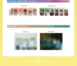 Альбом BOYFRIEND - Never End 5th Mini Album (DAY+NIGHT) 2 Version SET