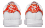 Кроссовки Nike Air Force 1 Low 07 Ess "Orange Paisley" (Женская размерная сетка)