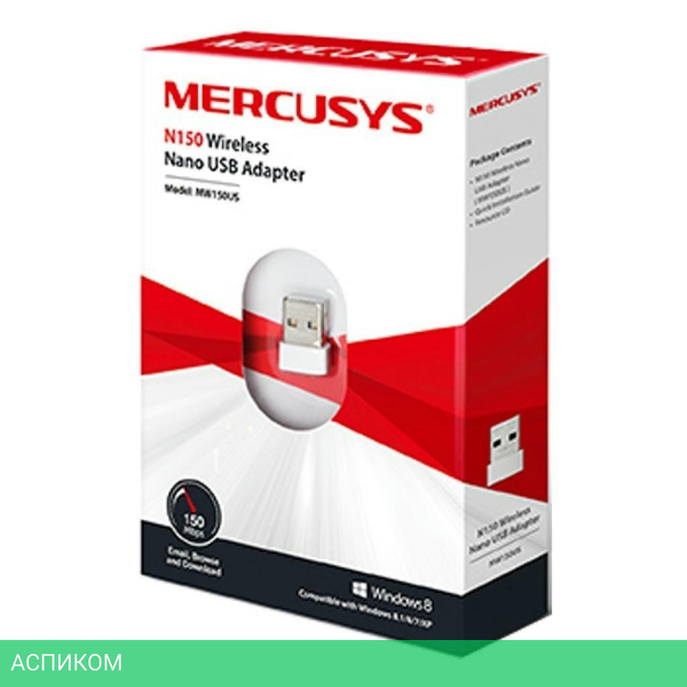 Wi-Fi адаптер Mercusys MW150US