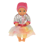 Пупс озвуч. "Сашенька" 40см. музыка-Шаинский, пьет, писает, закр. глазки, 4 акс, 2000 слов (Карапуз)