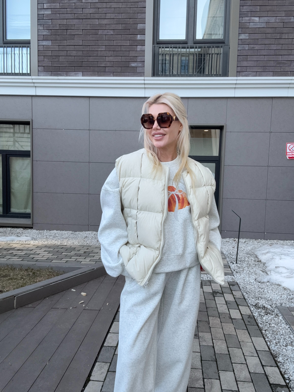 КОРЕЯ! Костюм Grey croissant