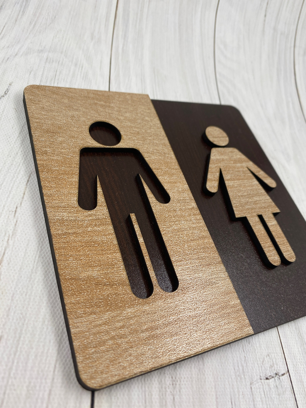 Табличка на туалет Премиум