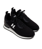 Кожаные кроссовки velocitor Karl Lagerfeld - черный(KL52919)