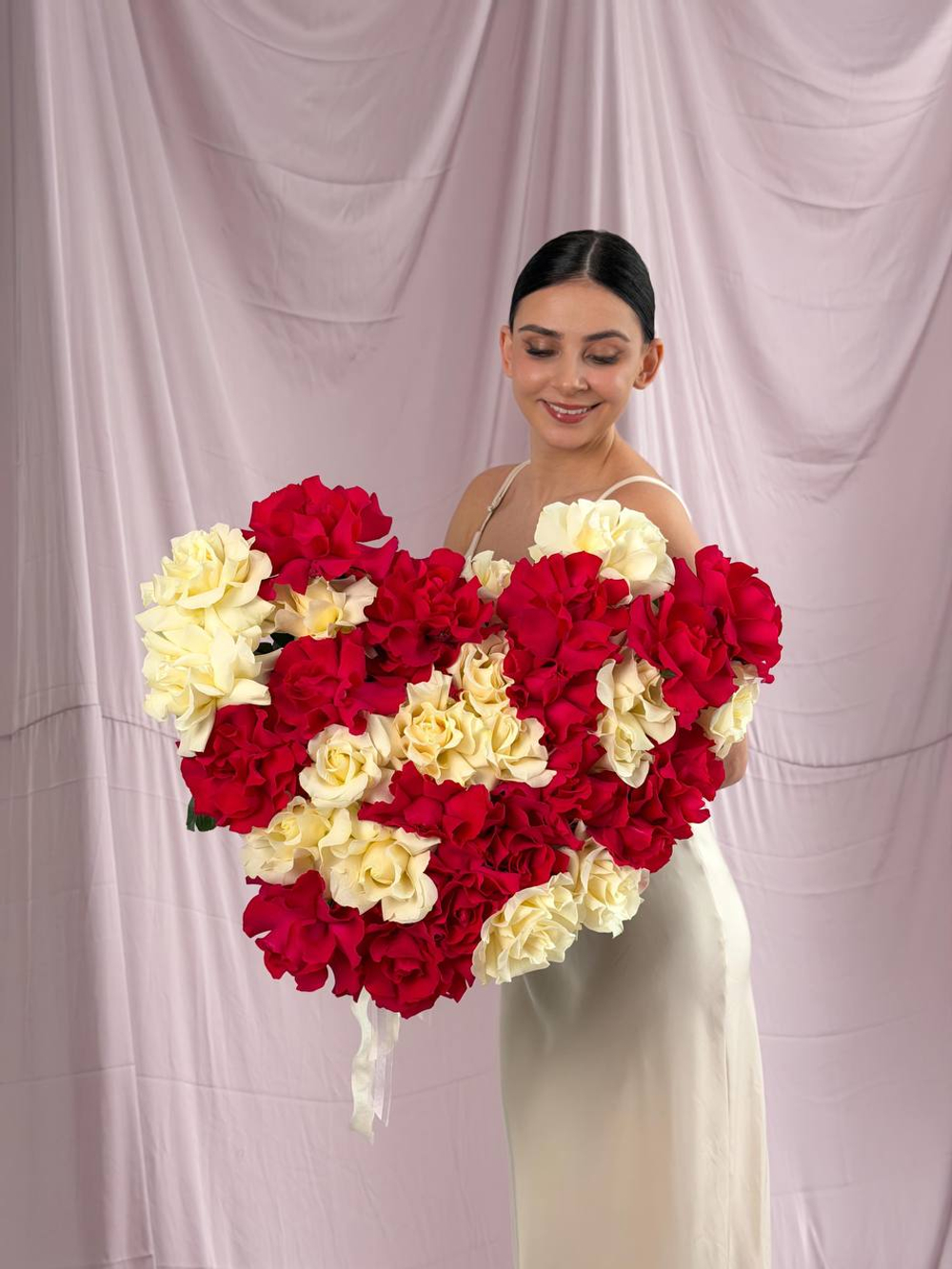 Букет "Французское сердце"