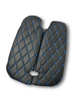 Чехлы на козырьки Лада Гранта, Калина, Датсун(синяя Бабочка)