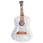 Шар (35''/89 см) Фигура, Гитара, Серебро