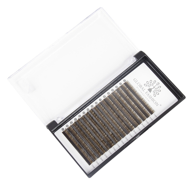Набор ленточных ресниц Global Fashion Premium Lashes микс (7-13 мм) M 0.07, чёрный