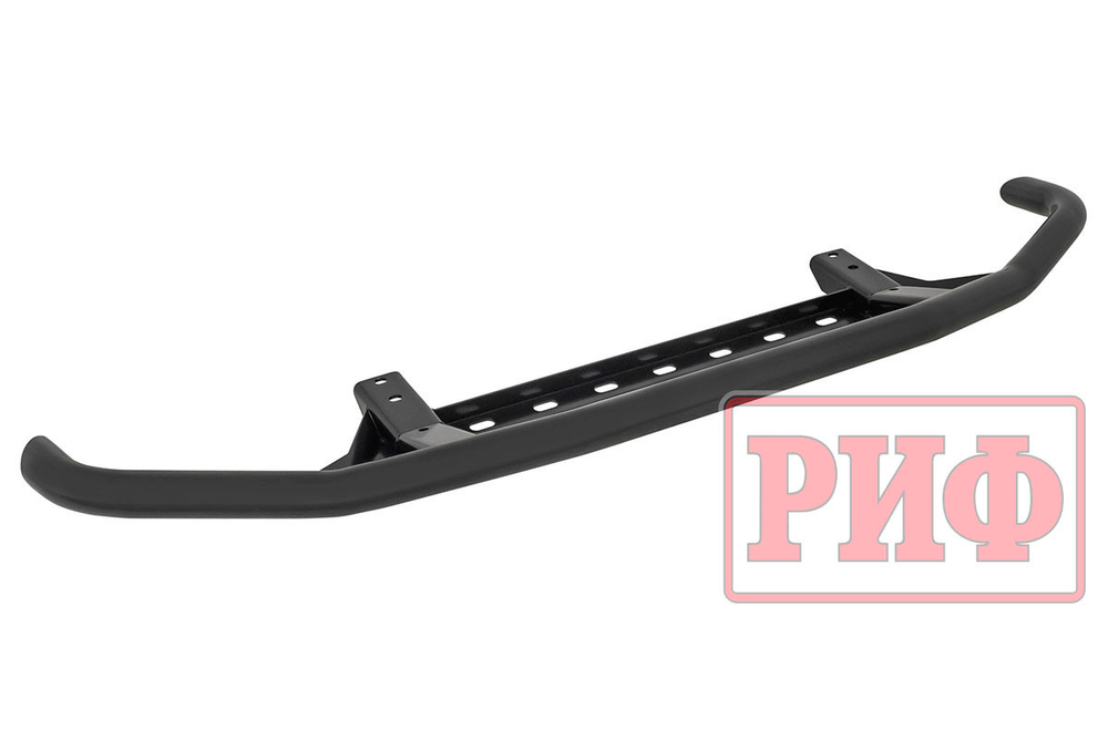 Бампер передний силовой/защита штатного бампера Toyota Land Cruiser 200 2007-2015 c защитой радиатора РИФ