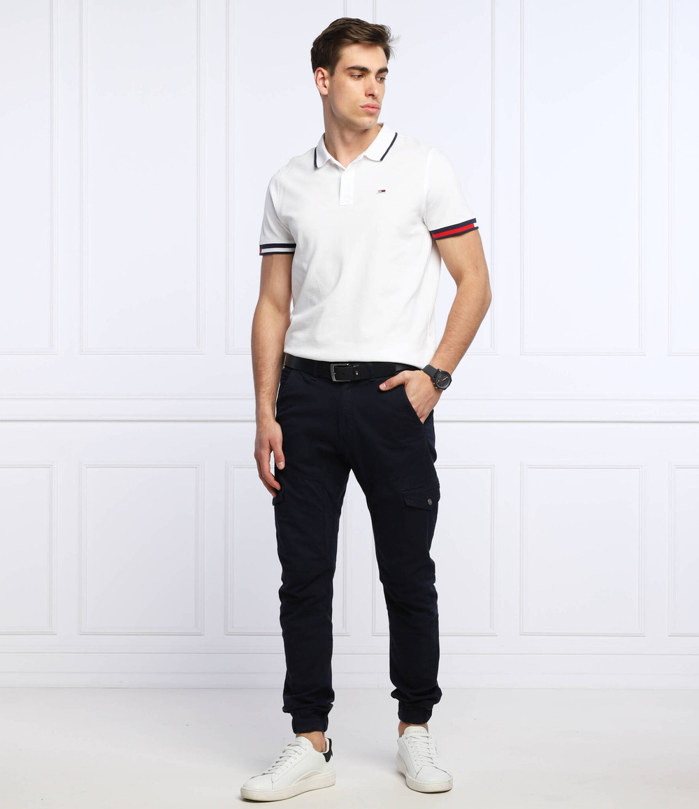 поло Tommy Jeans - белый(DM0DM12963)