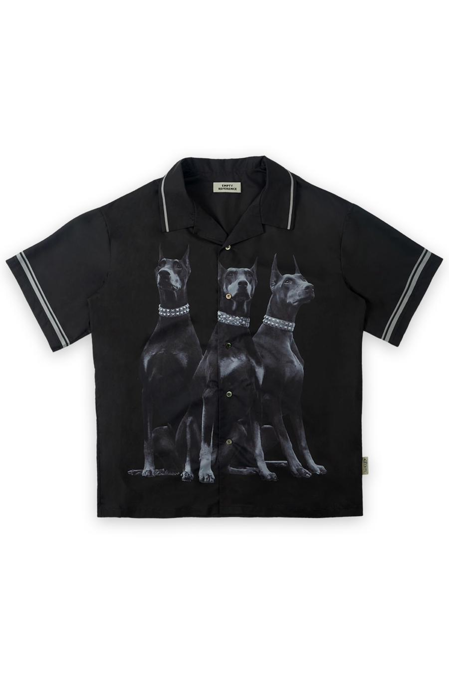 Рубашка ER "Dobermans" Short-Sleeved Cuban Shirt