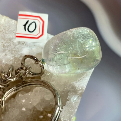 28384 Флюорит брелок галтовка