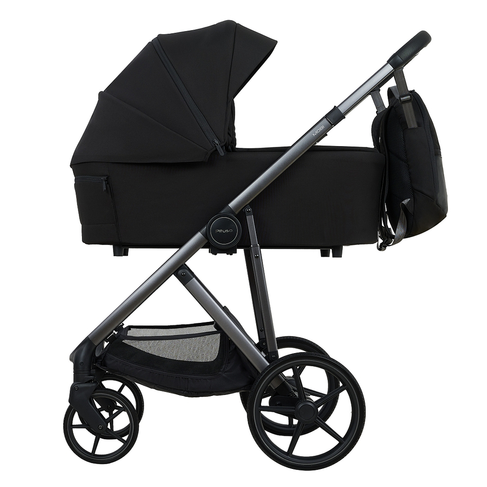 Pituso Коляска 2 в 1 Mobi Black