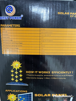 Солнечная панель EP-0902 6V 3 W
