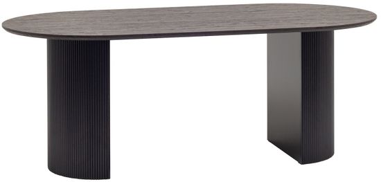 Стол обеденный Boston 200*100*75 темное дерево