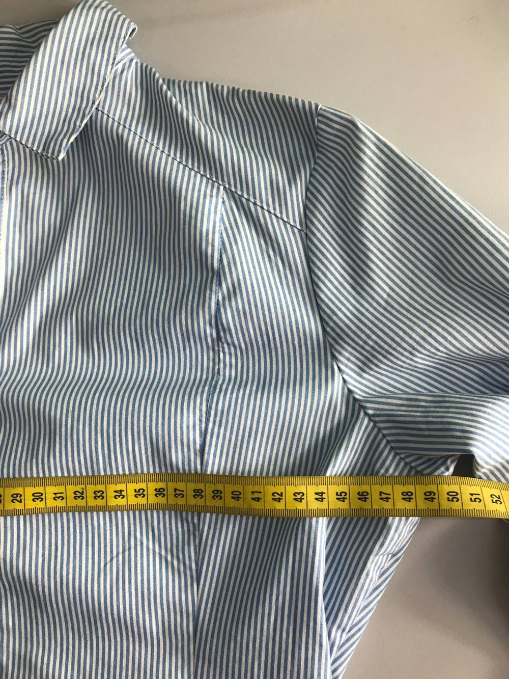 Рубашка-боди Pull&Bear в полоску, маркировка L, визуально на 48 размер