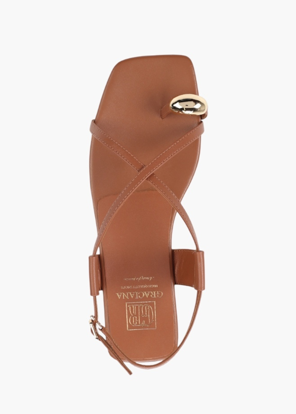 W0019-05-2 brown-25L Женские сандалии 