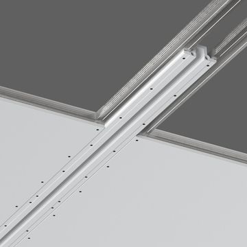 Потолочный/стеновой профильный встраиваемый гипсовый светильник под светодиодную ленту SN 300 белый Saber 30 Stellanova