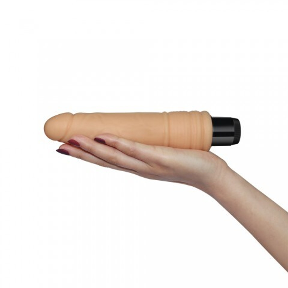 Реалистичный киберскин вибратор, 20*3,6