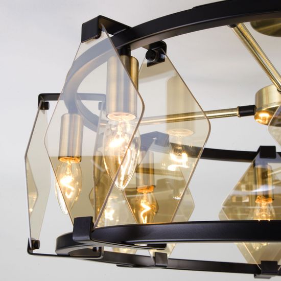 60126/8 / потолочный светильник / черный