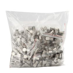 Переходник ЭРА SIMPLE гнездо F-гнездо TV угловой упаковка 100 шт. | Разъёмы, переходники, ТВ делители