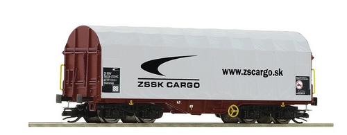 Вагон крытый брезентом ZSSK Cargo (синий)