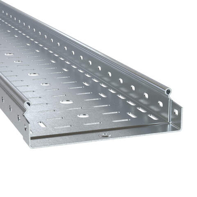 Лоток перфорированный 50x100х4000, 1,0 мм