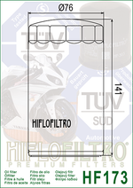 Фильтр масляный Hiflo Filtro HF173C