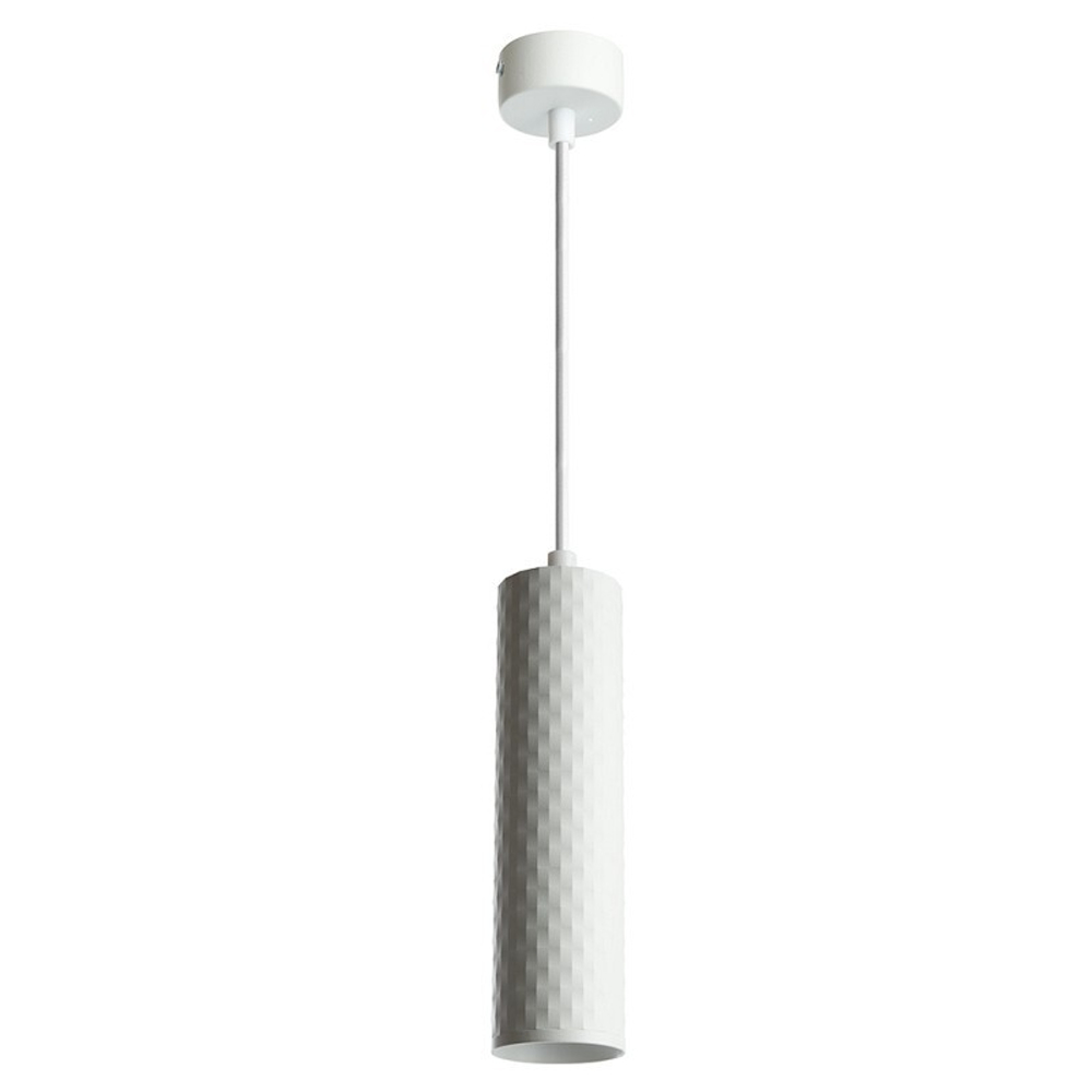 Светильник потолочный на подвесе MR16 35W 230V.  белый  D55*H200 ML1878