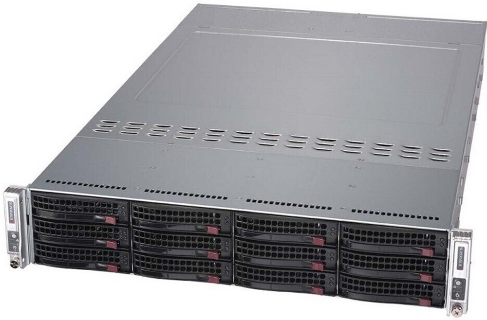 Серверная платформа SUPERMICRO 2U SYS-6029TR-DTR
