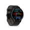 Умные часы Garmin Venu 3 45 мм Безель из сланцевой нержавеющей стали, черный корпус и черный кожаный ремешок (010-02784-52)