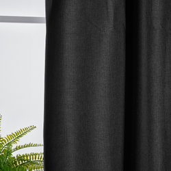 IKEA ANNAKAJSA  (ИКЕА АННАКАЙСА)  -  Шторы, 1 пара, на ленте/антрацит, 145x300 см