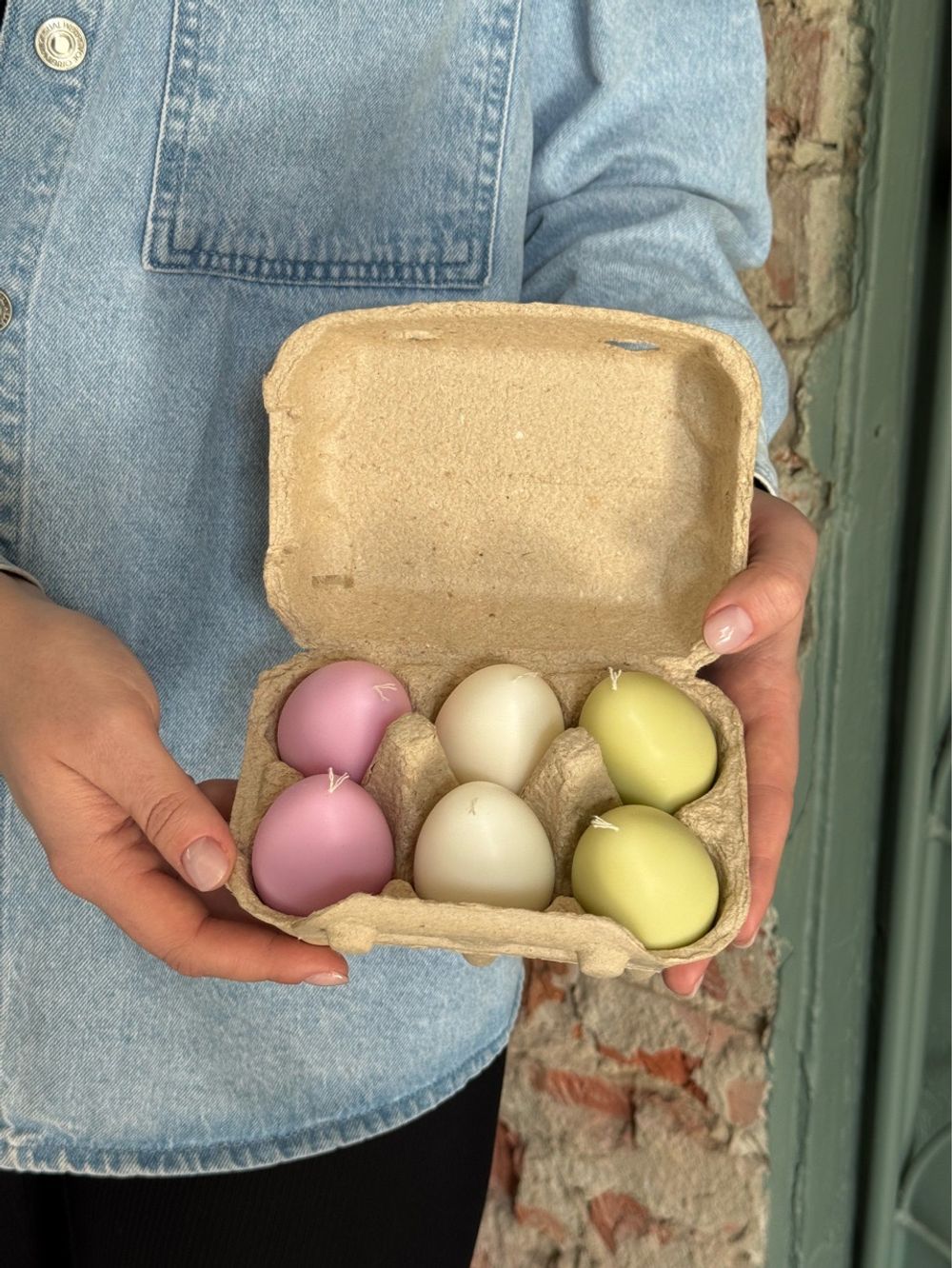 Набор пасхальных свечей 6 шт