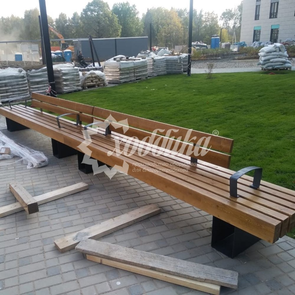 Скамейка стальная «Лондон»