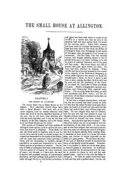 The small house at Allington. A novel | Trollope Anthony