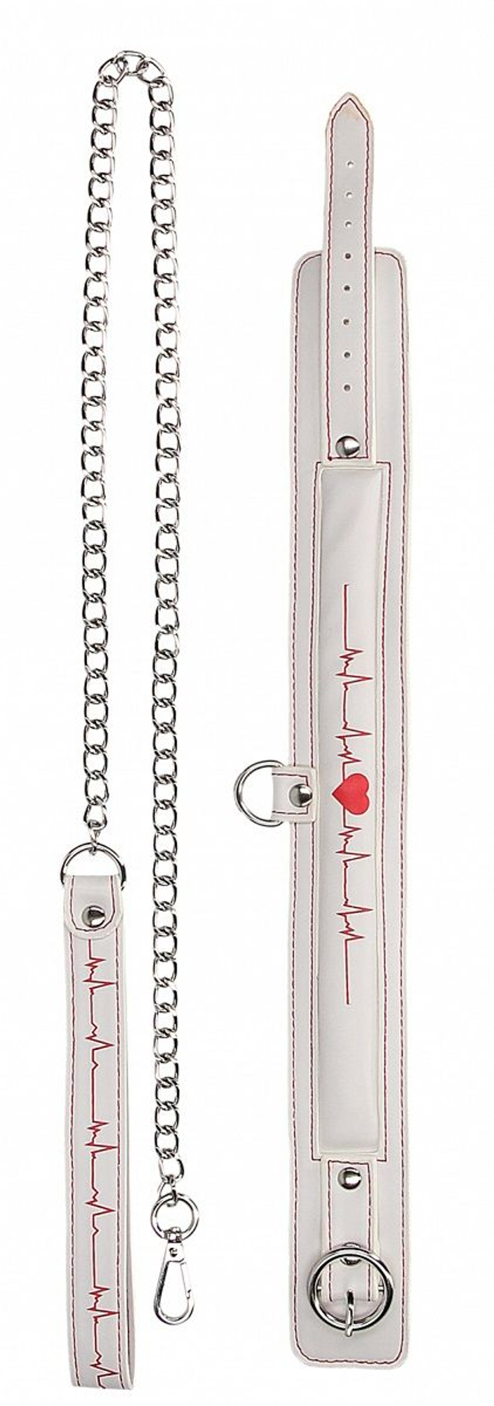 Пикантный BDSM-набор медсестры Nurse Pleasure (Цвет: белый с красным)