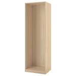 Каркас гардероба - IKEA PAX, 75x58x236 см, под беленый дуб ПАКС ИКЕА