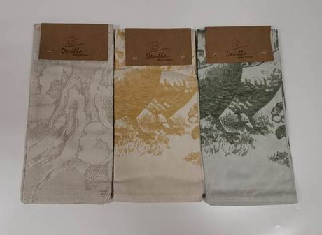 Набор полотенец 2шт Devilla для кухни в ассортименте