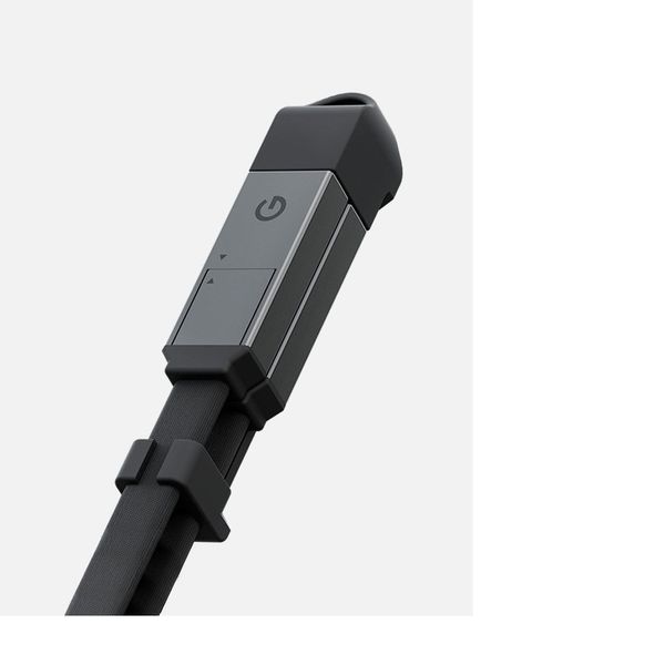 Кабель Energea Sheath 2 в 1, USB-C to Lightning / USB-C 60W 1M, Темно-серый | Gunmetal