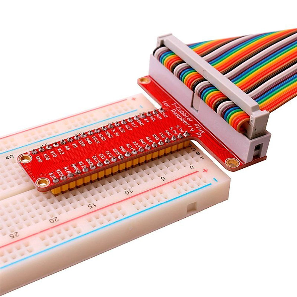 Raspberry Pi GPIO Адаптер T-Cobbler 40P