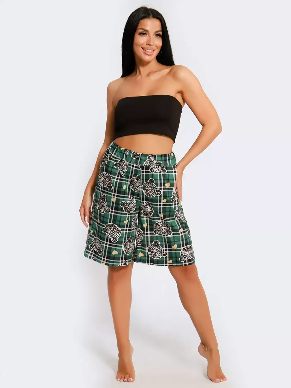 Шорты женские большие размеры